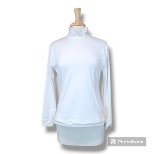 Balance Collection Women's Athletic Outerwear Sweatshirt. White. Size M